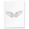 4 x 'Angel Wings' Gift Tags/Labels (GI00037828)