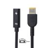 Cablecc Type C USB-C to Rectangle 11.0 * 4.5mm Power Plug PD Emulator Trigger Charge Cable for ThinkPad X1 Carbon
