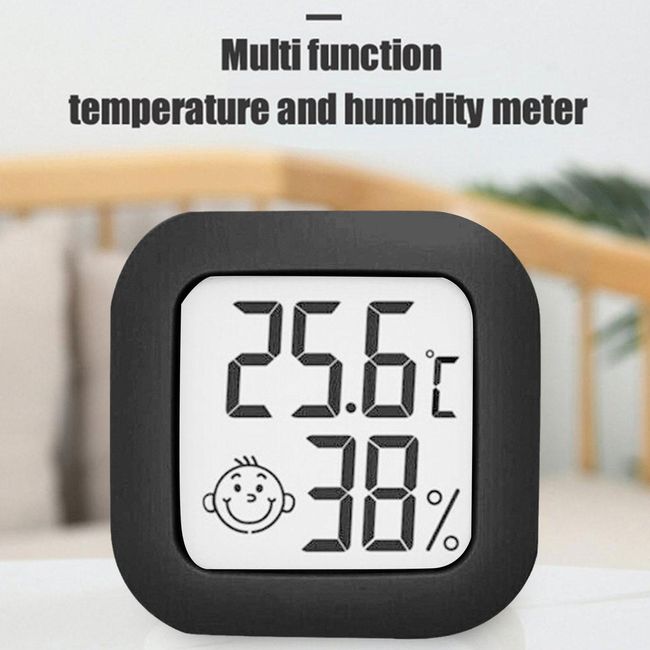 Multifunction Digital Display Indoor Temperature and Humidity Gauge Meter  Thermometer Hygrometer - China Digital Thermometer Hygrometer, Thermometer  Hygrometer