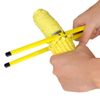 ZPSHYD Corn Peeler Stripper, PVC Kitchen Assistant, One Size Fits All | Versatile Shucker & Cutter for Various Cobs