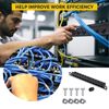 Network Patch Panel, 12 Port 0.5U Rack Mountable CAT6 Patch Panel, Pro Network Mini Patch Pane, Easy to Install, Cable Distinction, No Rust and Durable(RJ45 Straight) (Unshielded 12 Ports)