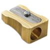 MOBIUS & RUPPERT SOLID BRASS PENCIL SHARPENER - Single Wedge