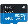 Lexar High-Performance 633x microSDHC/microSDXC UHS-I 64gb Memory Card 4 Pack
