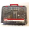 100Pc Wood Plastic Metal Masonry Work Drill Bits Set, Nut Drivers, Hole Saw Kit