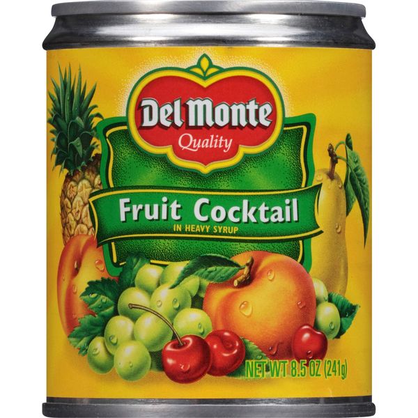 Del Monte Canned Fruit Cocktail in Heavy Syrup, 8.5-Ounce (Pack of 12)