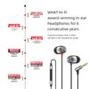 Soundmagic E10C In Ear Isolating Earphones with Microphone - Silver/Black