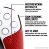 KontrolFreek Performance Grips for PlayStation 5 (PS5) Controller (Inferno Red)