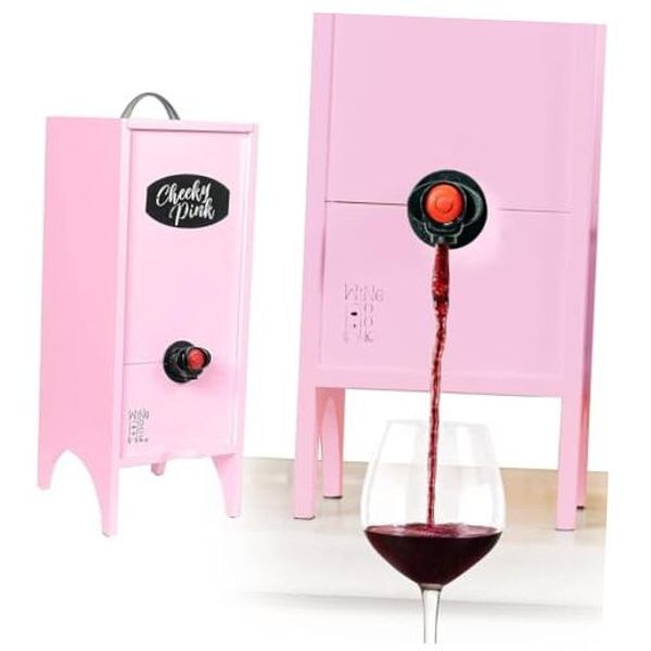 Decorative Box Wine Dispenser Cocktail Beverage Dispenser Wine Storage Holder