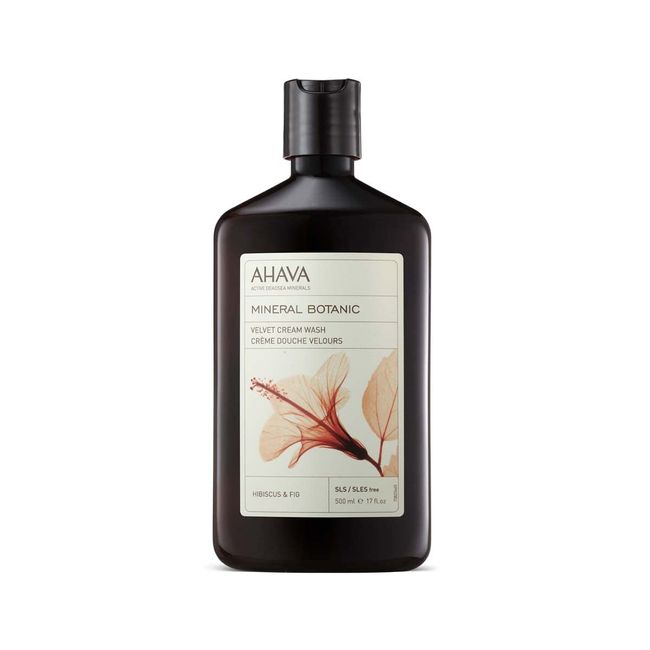 AHAVA Dead Mineral Hibiscus & Fig Body Wash, 17 Fl Oz