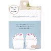 Honyarado Pinky Finger Stress Reducing & Protective Cover, Bunions, Support, Washable, Foot Trouble, White, Size: Approx. W 6.1 x D 3.9 x H 0.8 inches (15.5 x 10 x 2 cm)