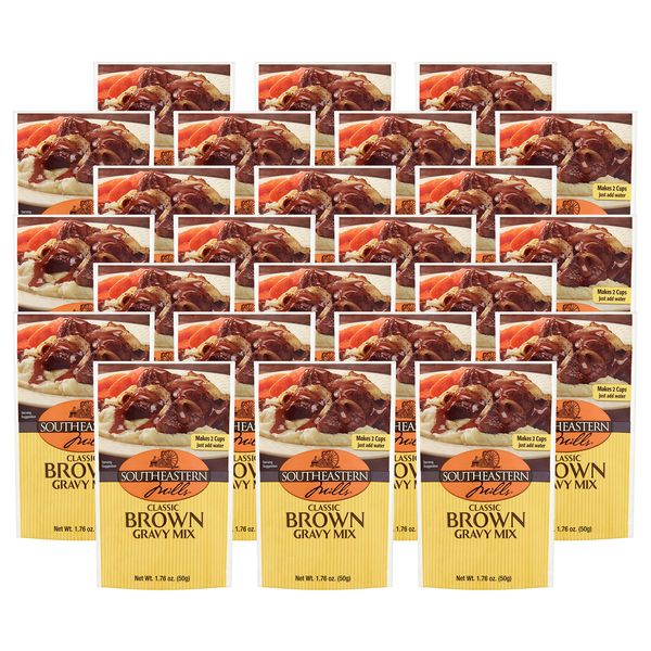 Southeastern Mills Brown Gravy Mix, 1.76-Ounce (Pack of 24)