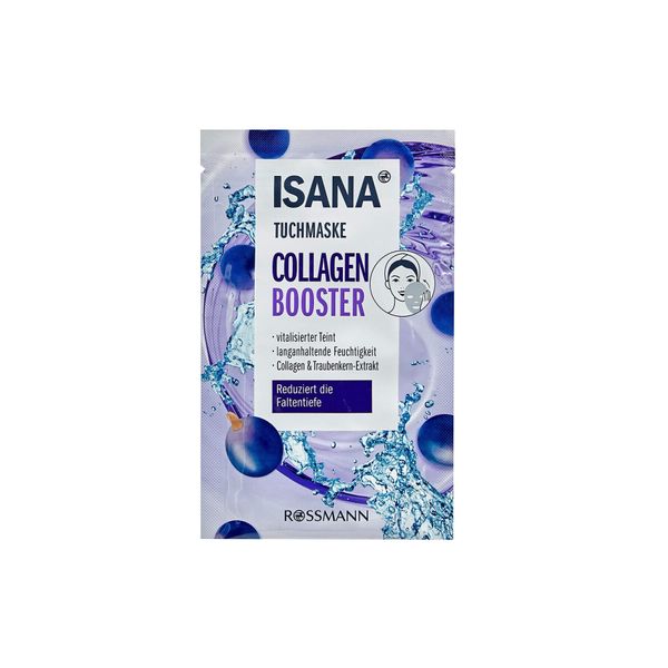 ISANA Papier Gesichtsmaske Collagen Booster 1 Stück