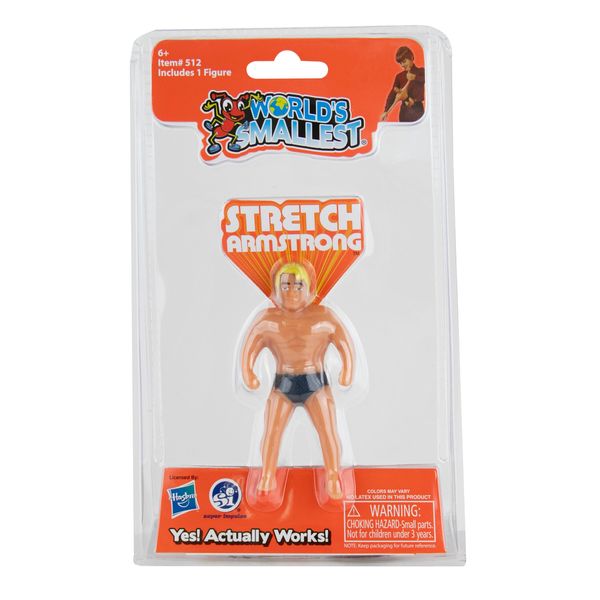 Worlds Smallest 512 Stretch Armstrong Other License small, Multi
