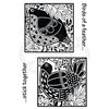 Jane Gill - Clear Magic Stamp Set - Bird Blocks