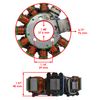Caltric Stator Compatible With Yamaha 2YG-81410-M0-00