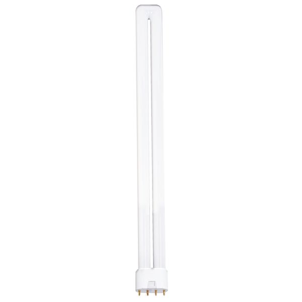 Satco S8668 4100K 40-Watt 2G11 Base T5 Long Twin 4-Pin Tube for Electronic Ballasts, Neutral White