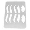 Eyebrow Lip Shape Stencils Shape Kit, 4 Types Eye Brow & Lip Makeup Shaper Template Tools