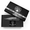 Straight Edge Barber Razor for Close Shaving - Professional Straight Blade Razor for Men with 100 Single Edge Blades- Mens Straight Razor Kit