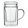 Glass Tea Infuser Mug/Cup with Lid 350ml - Chiswick Tea Co