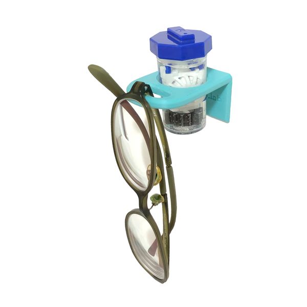 AO Cept Clear Care Lens Cup & Glasses Holder, Plant-derived Plastic, Clean and Hygienic for 1 Person