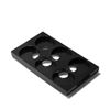 Lot 3x MAC Pro Palette Eye Shadow Concealer Small X 6 Insert 4" X2.3"