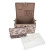 Dritz Accessory Case, Large Rectangle Taupe Basket, Neautral Sewing