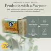 Blue Moon Elise Ain't Buggin Me Citronella Bar Soap for Men and Women, Natural Handmade Soap with Pure Citronella Essential Oils, Soap Bar for Camping and Outdoor Activities