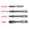 Yutoner Solid Brass Gun Cleaning Jag Set, Jag, Bore Brush, Slotted Tips (4 Plastic)