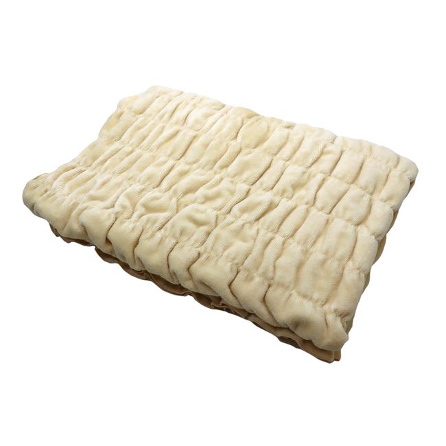 Romance Kosugi Warm Support Fluffy Half Blanket Cream