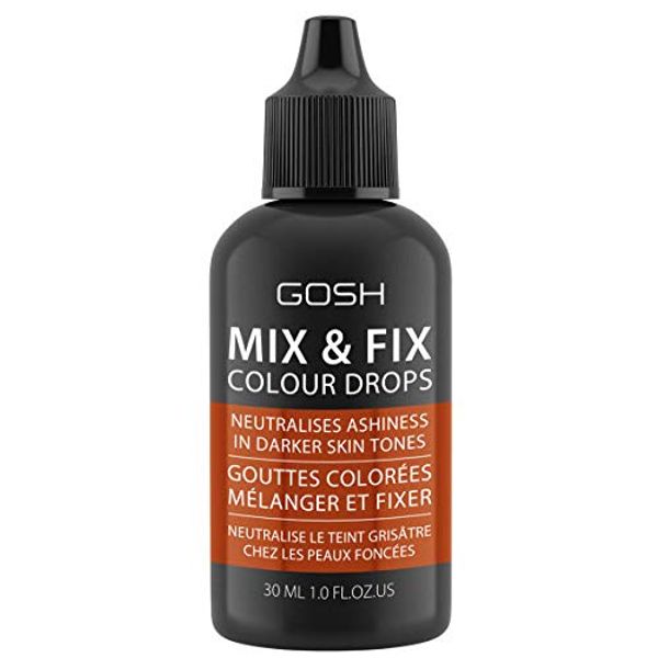 GOSH Copenhagen Mix & Fix Colour Drops Farbe: 05 Masala Inhalt: 30ml - Neutralises Ashiness in Darker Skin Tones Grundierung