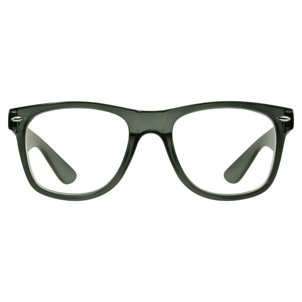 Goodlookers Reading Glasses "Billi Big" Grey +2.50