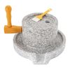 Manual Stone Mill/Grinder Natural Granite Grinder Millstone Tool Kitchen Mill