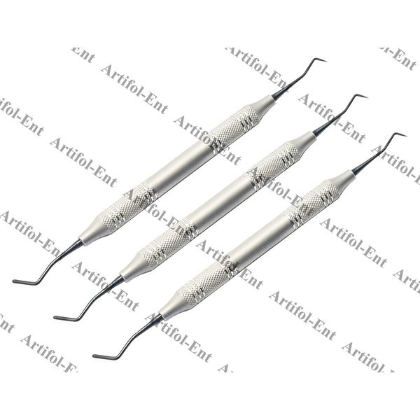 Spatula Plugger – 3-Piece Composite Instrument Set | Titanium Black-Coated Tips
