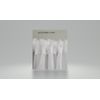 Sidelight Door Sheer Window Curtains White Voile Light Sheer Spring Panel Short