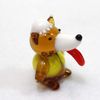 Folkart Cute Handmade Glassware Wolf CKK532