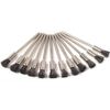 12 Silver Polishing Brushes Jewelers Tools