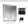 Hand Paper Towel Dispenser Wall Mount Touchless Commercial Folded Bathroom