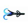 Big Bite Baits 6-Inch Creature Bait-Pack of 8 (Black Blue Tail)