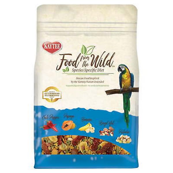 Food from the Wild Natural Pet Macaw Bird Food, 2.5 Pound