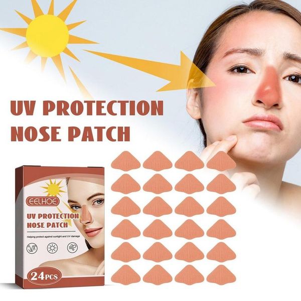 UV nose protection patch 24 lines for outdoor skin sun sports