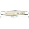 Case Cutlery CA13315: Medium Texas Jack Natural Bone