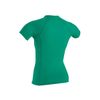 O'Neill Women's Basic Skins UPF 50+ Short Sleeve Rash Guard, Seaglass, S