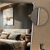 Mid-century modern oval table mirror vanity mirror makeup mirror