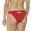 Arena Damen Solid Bottom unteren Bikini, Damen, Damen, Braguita Solid Bottom, Rot (rot/weiß), 46