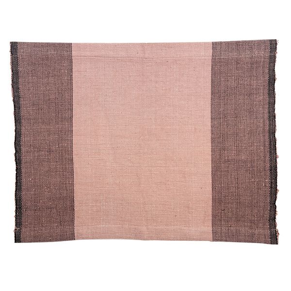 Handloom Color Block Placemat Set - Forest