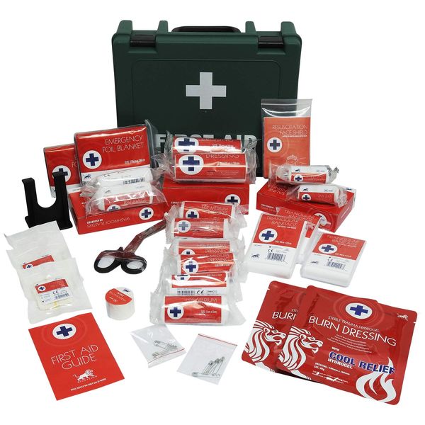 Blue Lion Premium BSI Standard Medium Workplace Office Medical First Aid Kit