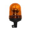 RAParts Beacon Warning Light- 12V Halogen Amber Rotating Flex Mount Fits John Deere