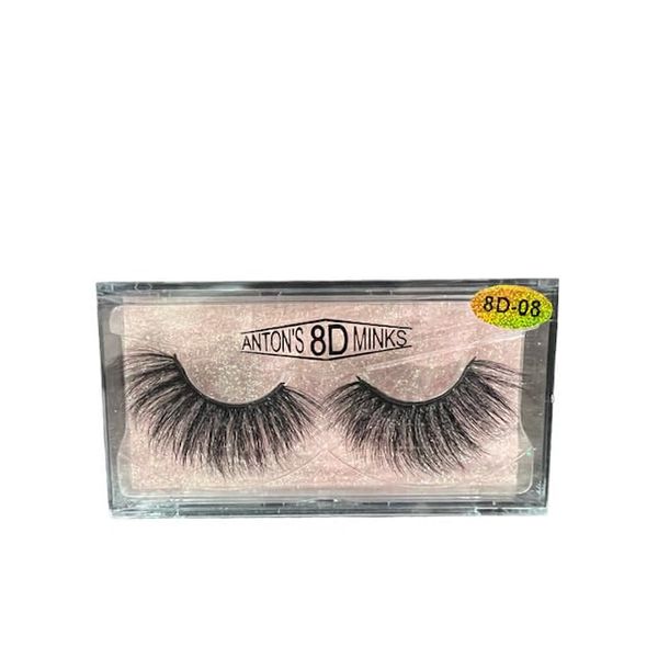ANTON'S 8D MINK LASHES LOT OF (5) 8D-08
