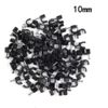 Round Cable Clips 10mm Black - Pack of 100