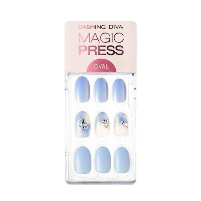 DASHINGDIVA Magic Press MJP132OV 30 pieces│Nail art/Nail care False nails/Nail tips